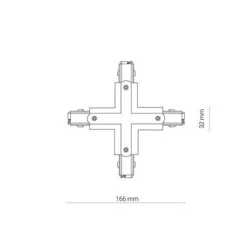 Коннектор X-образный Nowodvorski Ctls Power 8702 - Amppa.ru