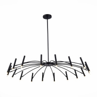 SL1214.402.18 Светильник потолочный ST-Luce Черный/Черный G9 LED 18*5W 4000K SPIDEY