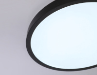 Светильник светодиодный ультратонкий с высокой степенью защиты IP54 BK черный IP54 20W 5000K D270*15 (Без ПДУ) (Ambrella Light, FZ1953)