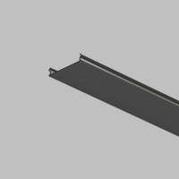 TR2010-BK Экран для трека SMART черный 1 метр