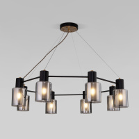 Подвесная люстра 70219/8 черный/античная бронза (Eurosvet, a065300)