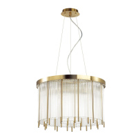 Люстра York Hall, 7xE14, Золотой (Odeon Light, 4788/7)